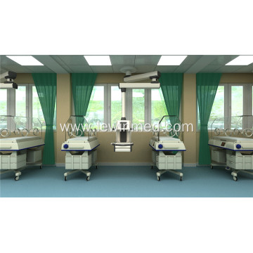 Double arm manual surgical pendant for operation room